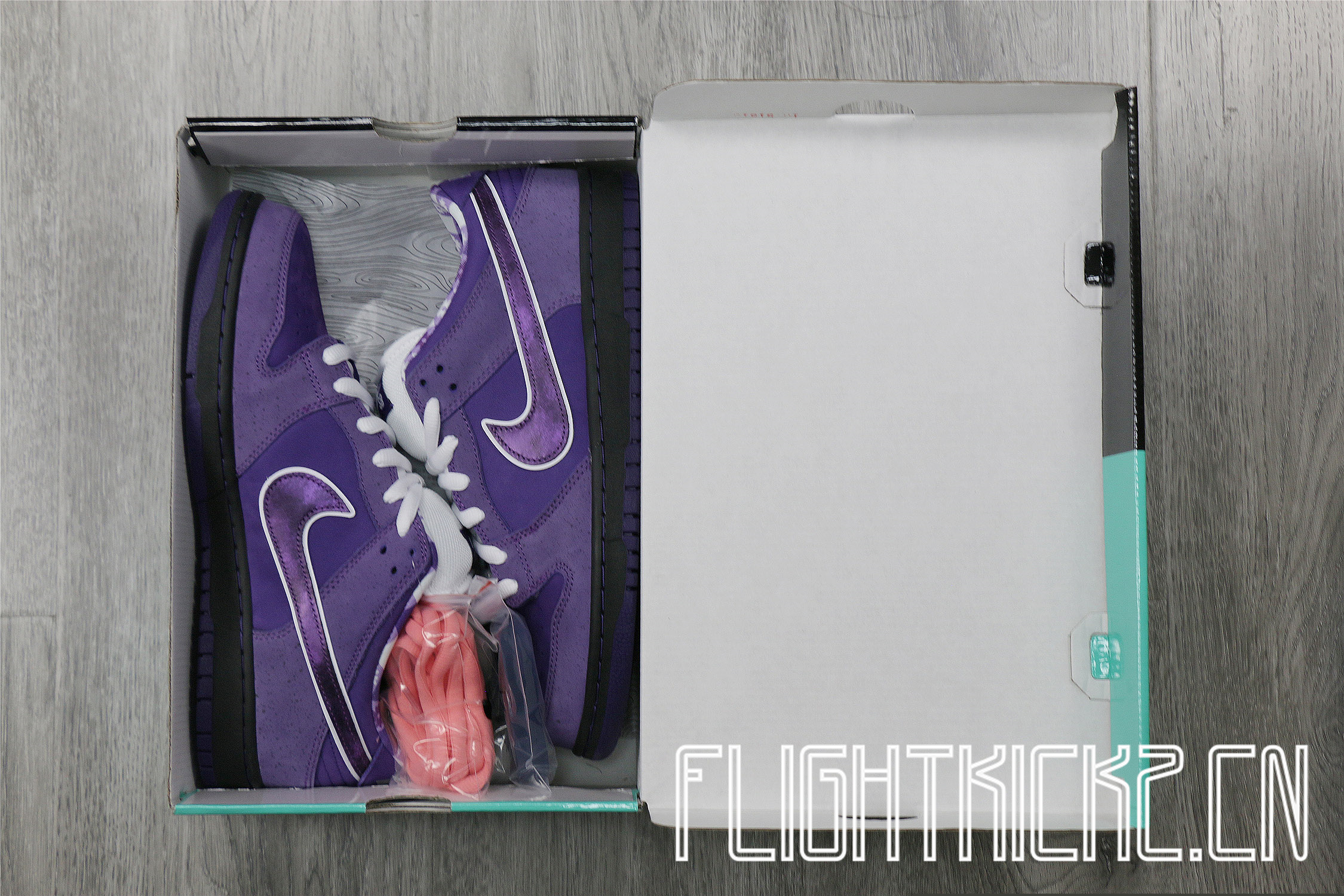 Nike Sb Dunk Low Pro Og Qs Purple Lobster(LN5 A1 Batch)