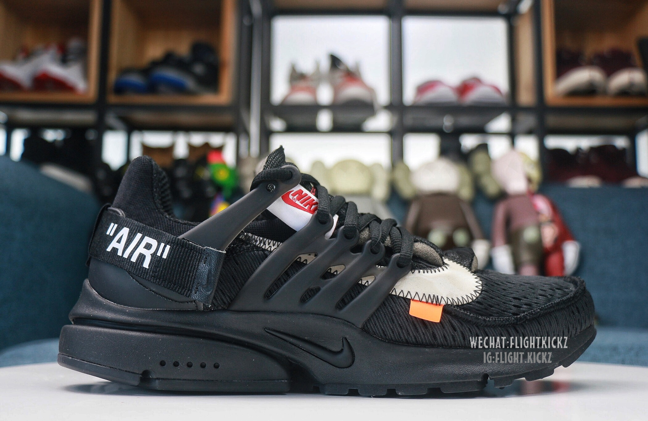 2018 Off White X Nike Presto Triple Black
