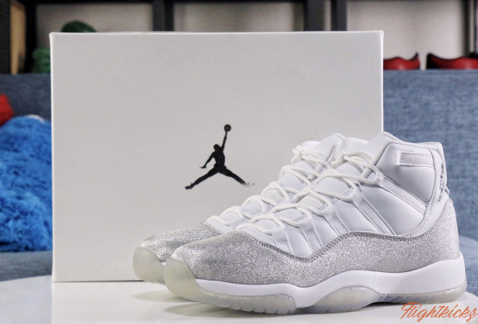 Air Jordan 11 WMNS Metallic Silver 2019(Women)