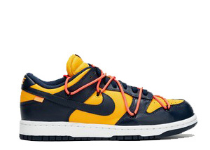 Off-White x Nike Dunk Low “Michigan” 2019(LN5 A1 Batch)