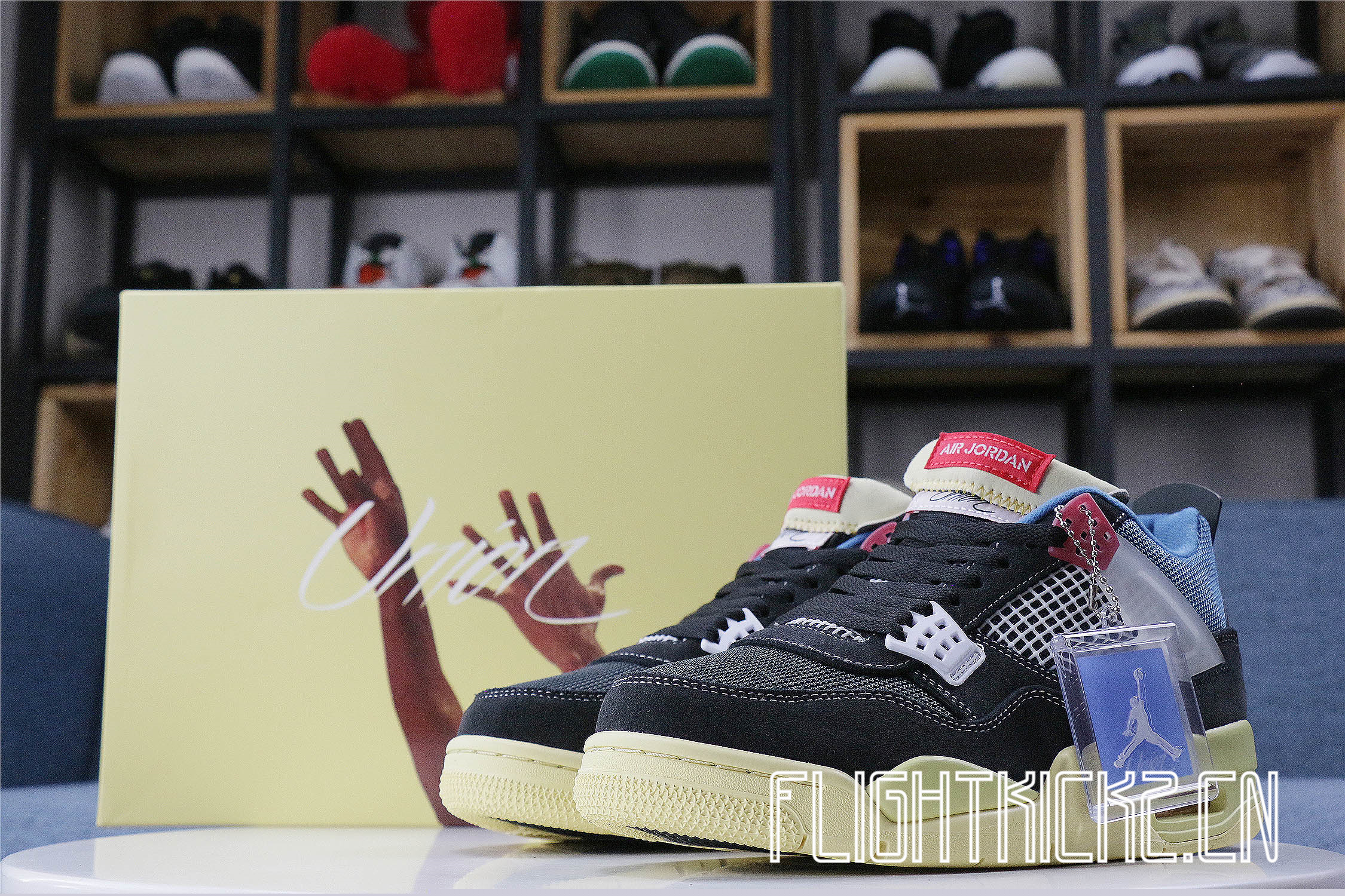 UNION LA x Air Jordan 4 “Off-Noir” 2020 (LN5 A1 Batch)