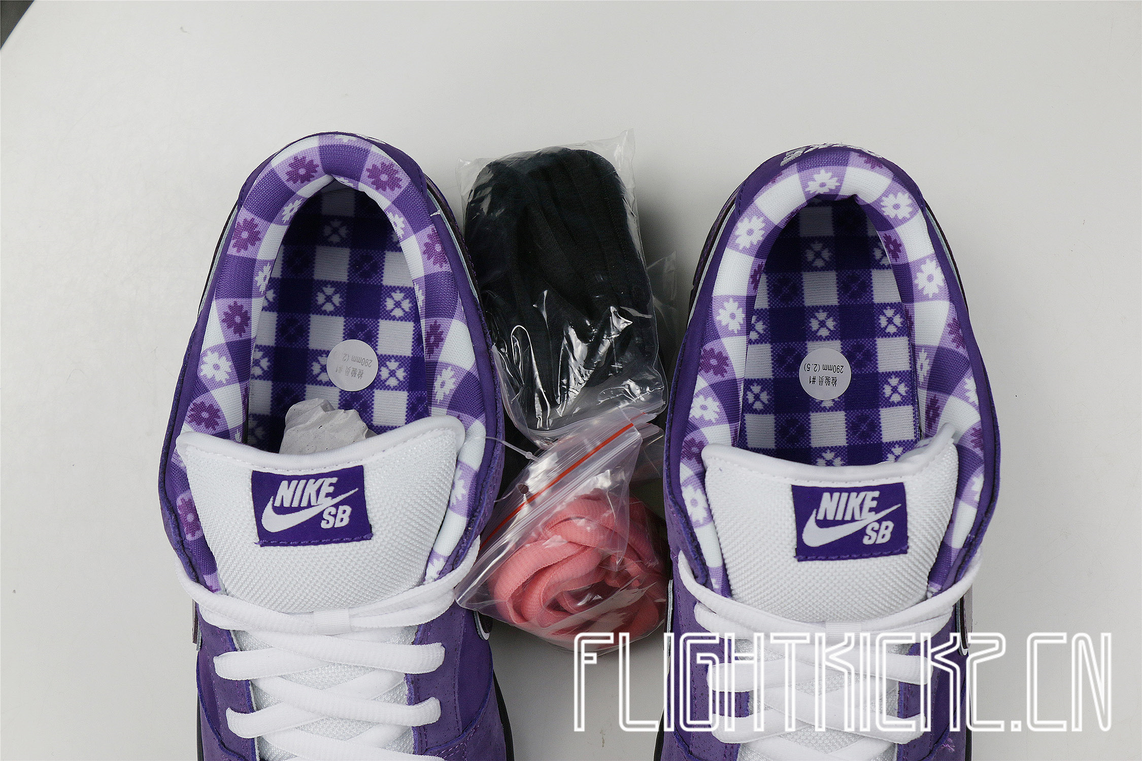 Nike Sb Dunk Low Pro Og Qs Purple Lobster(LN5 A1 Batch)