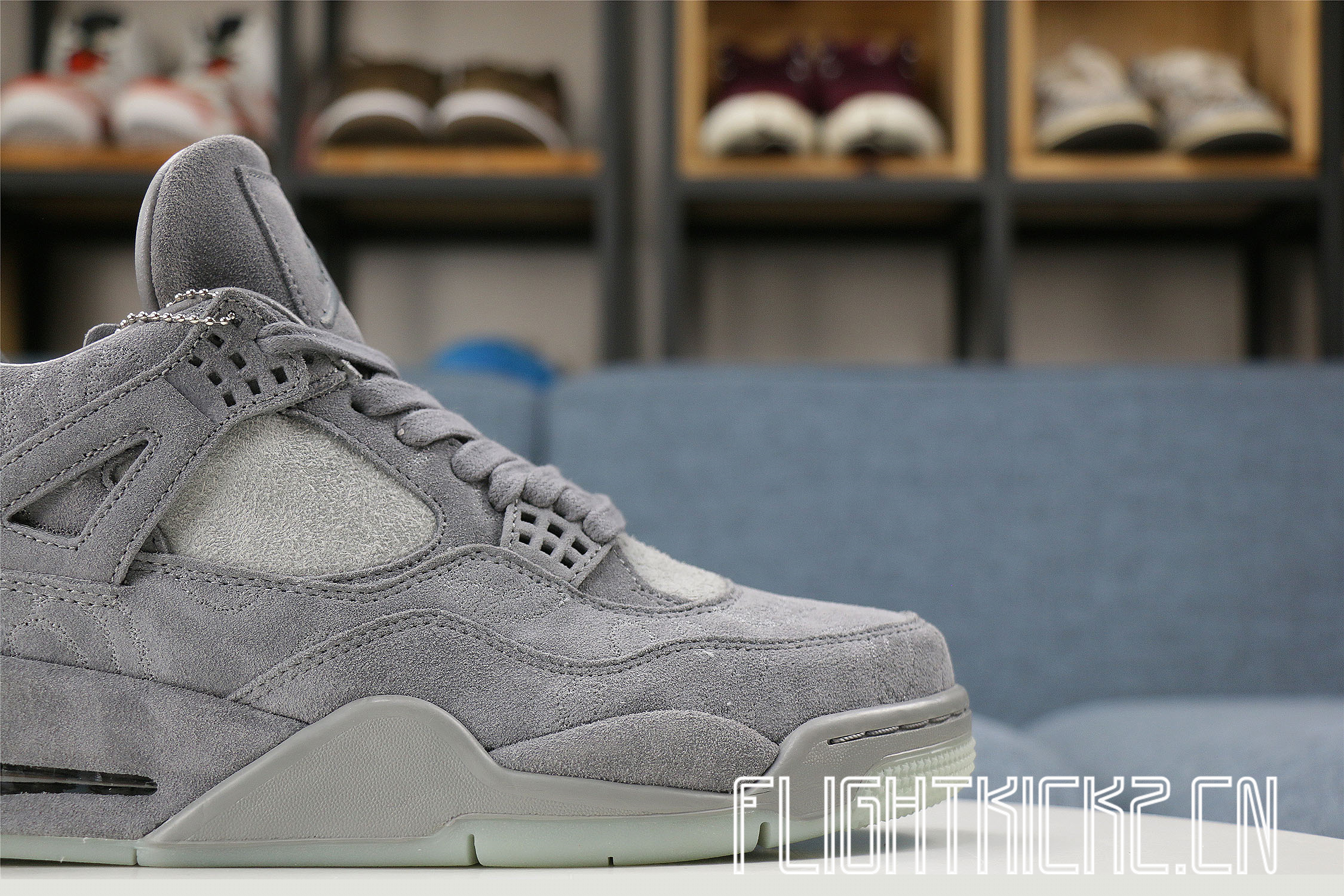 Kaws X Air Jordan 4 Retro Grey 2017 (LN5 A1 Batch)