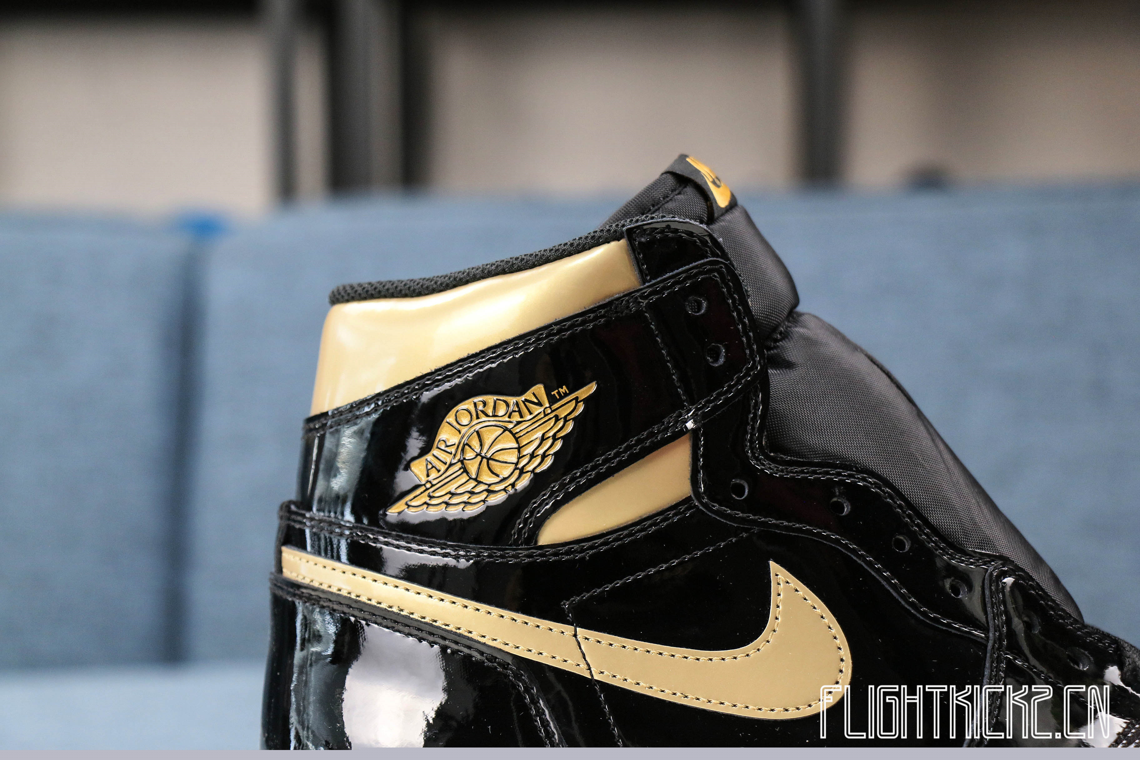 Air Jordan 1 Retro High OG in Black/Metallic Gold 2020