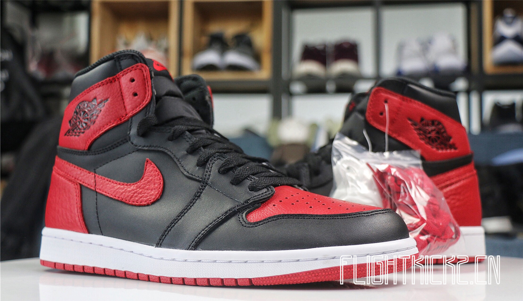 Air Jordan 1 Bred/Banned 2016(LN5 A1 Batch)