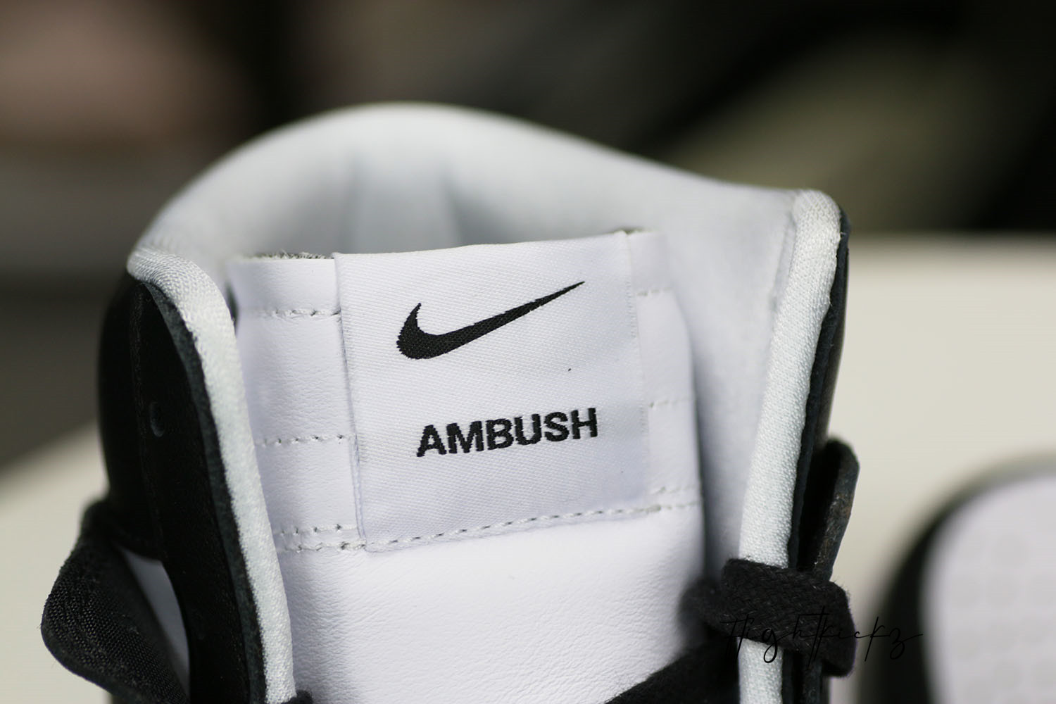 Nike Dunk High Ambush Black White