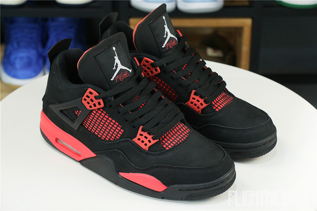 Air Jordan 4 Red Thunder 2021(LN5 A1 Batch)