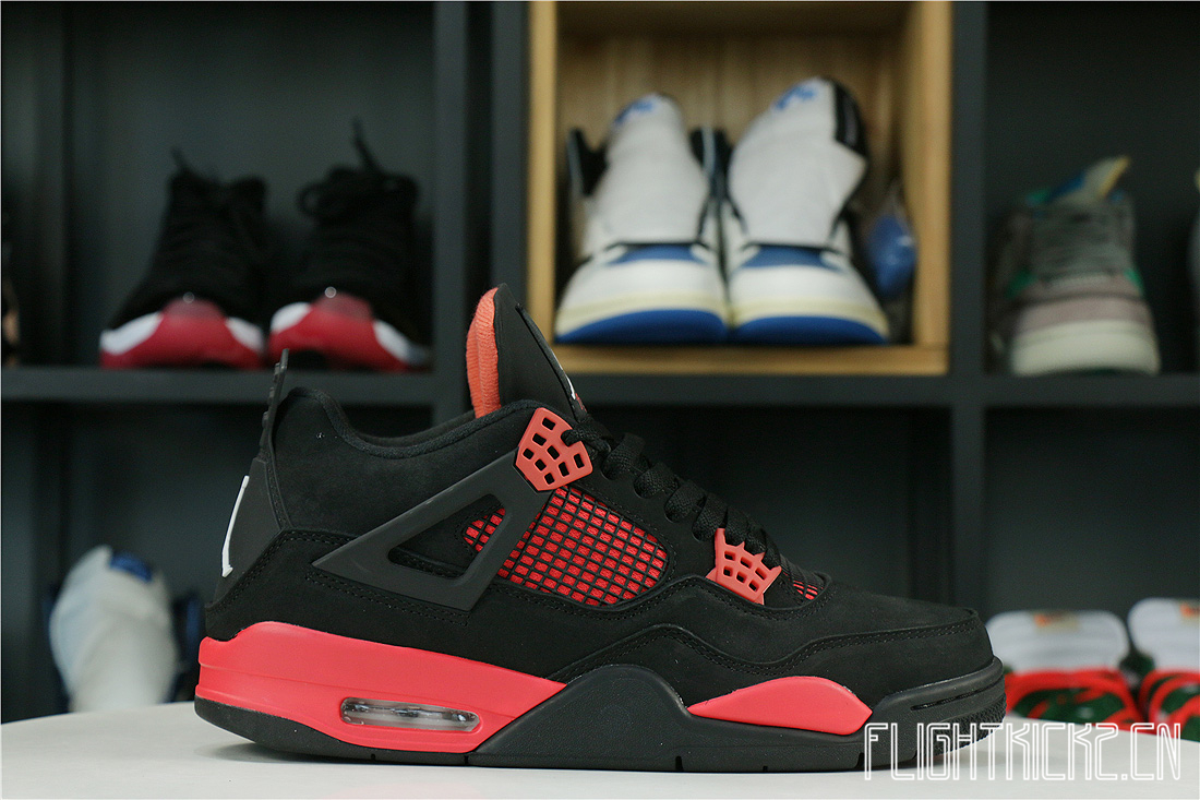 Air Jordan 4 Red Thunder 2021(LN5 A1 Batch)