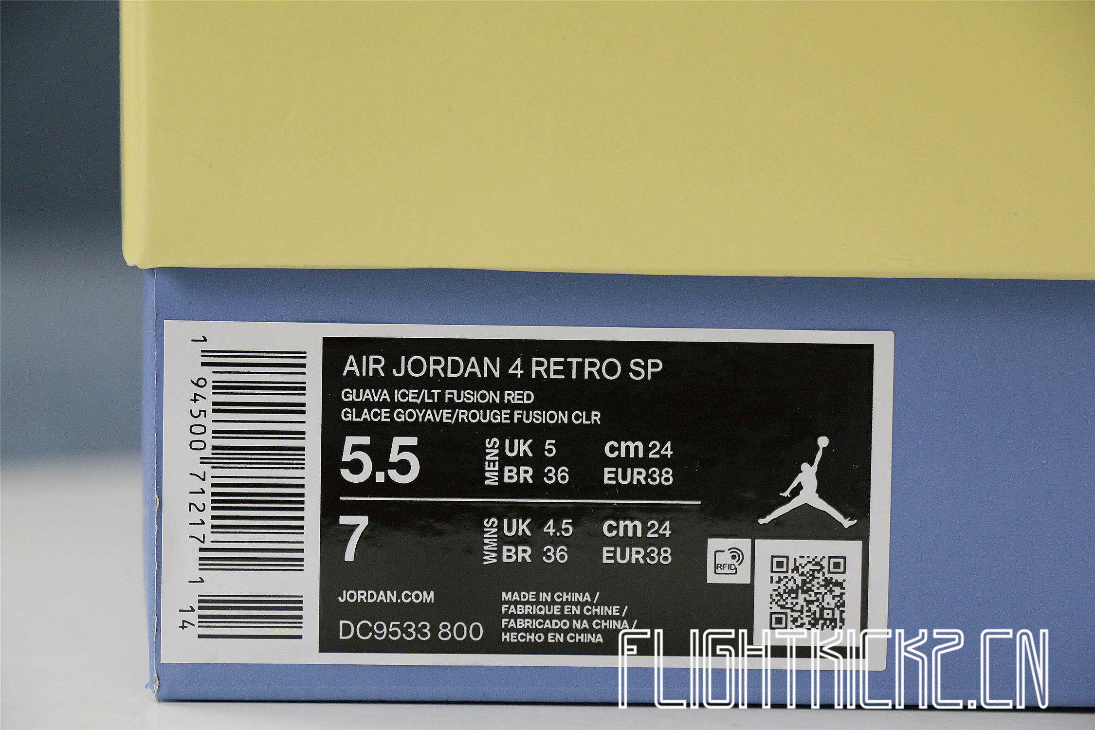 Union LA X Air Jordan 4 Retro Guava Ice (LN5 A1 Batch)