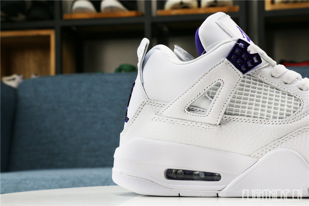Air Jordan 4 Retro Purple Metallic 2020(LN5 A1 Batch)