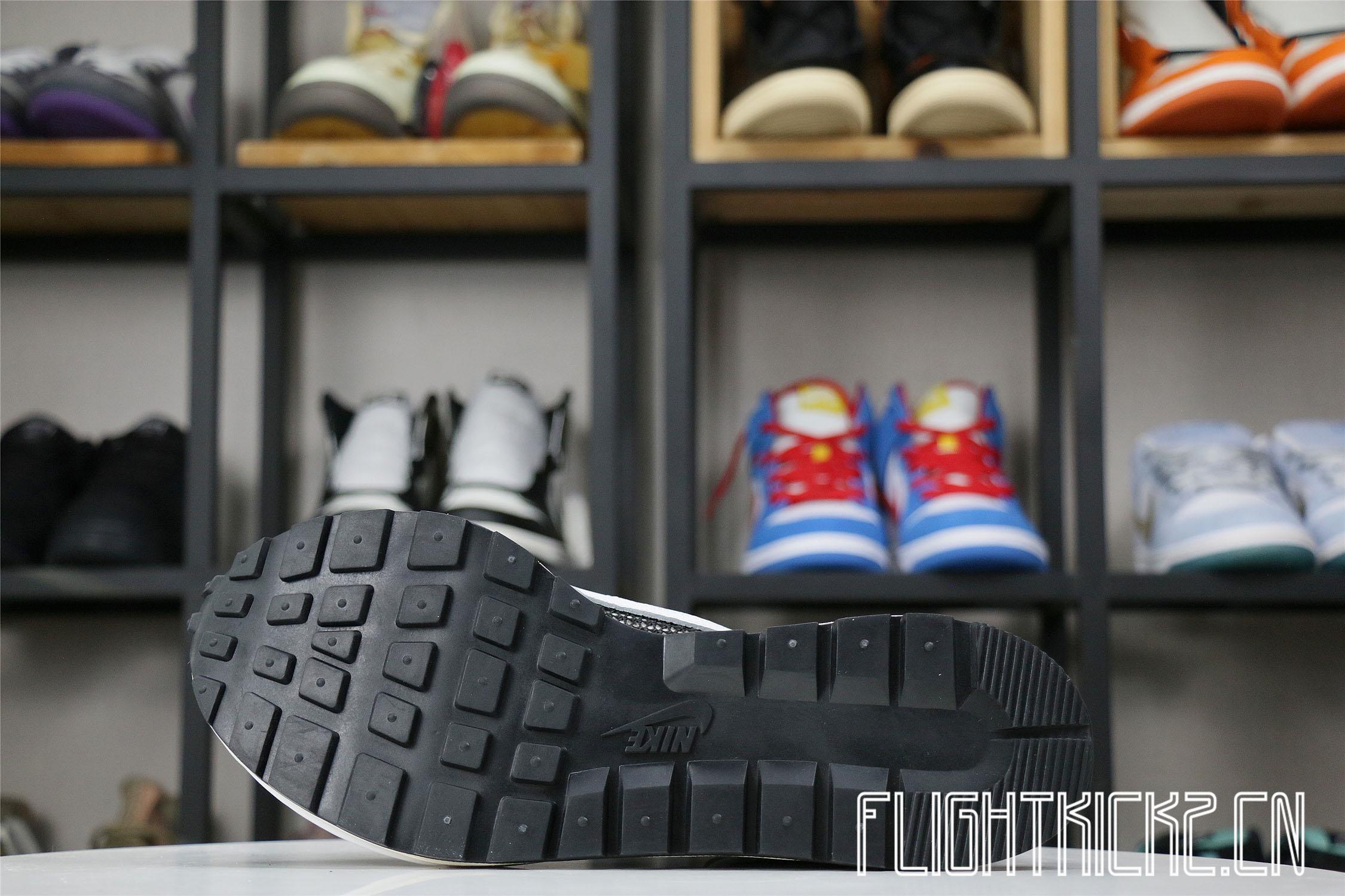 Sacai x Nike Vaporwaffle Black White (LN5 A1)