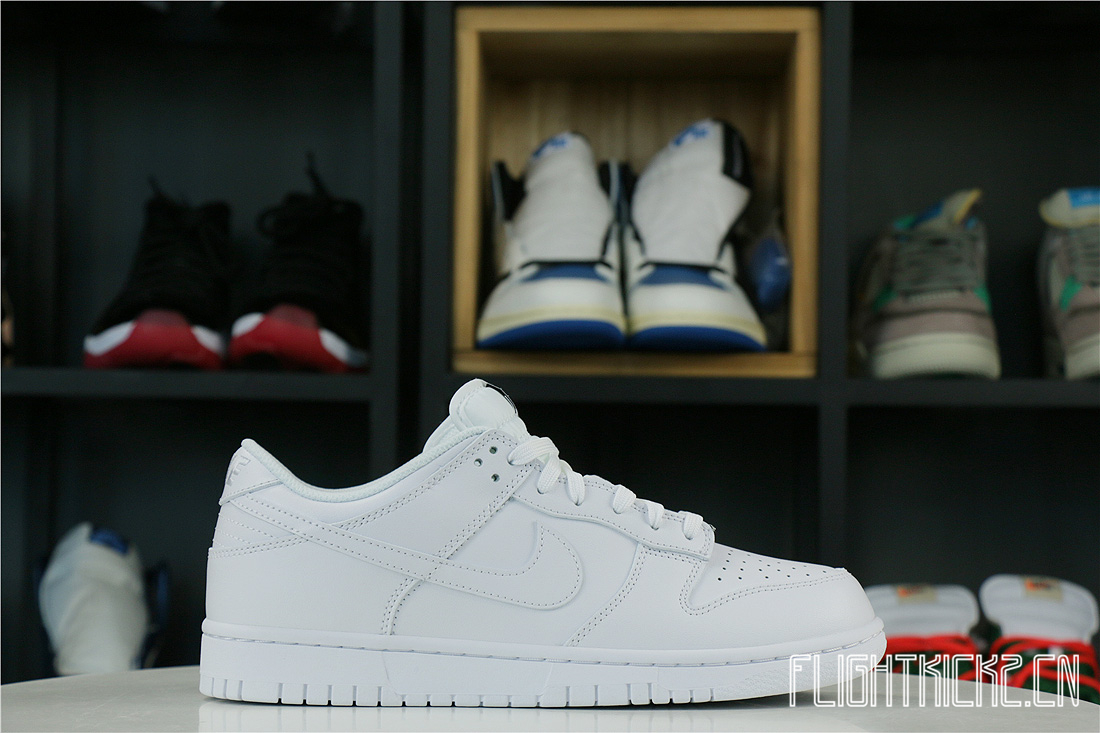 Nike Dunk Low Triple White 2021(W)