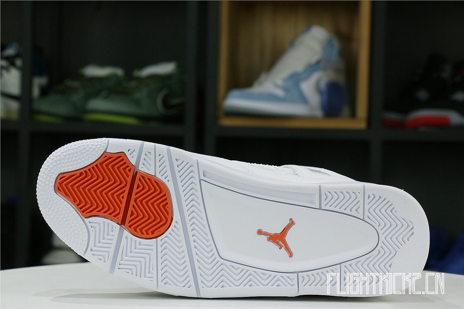 Air Jordan 4 Retro Orange Metallic 2020(LN5 A1 Batch)