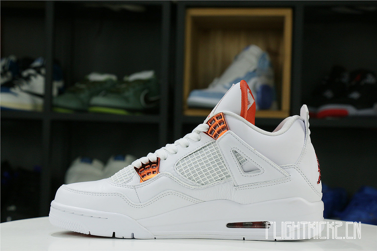 Air Jordan 4 Retro Orange Metallic 2020(LN5 A1 Batch)