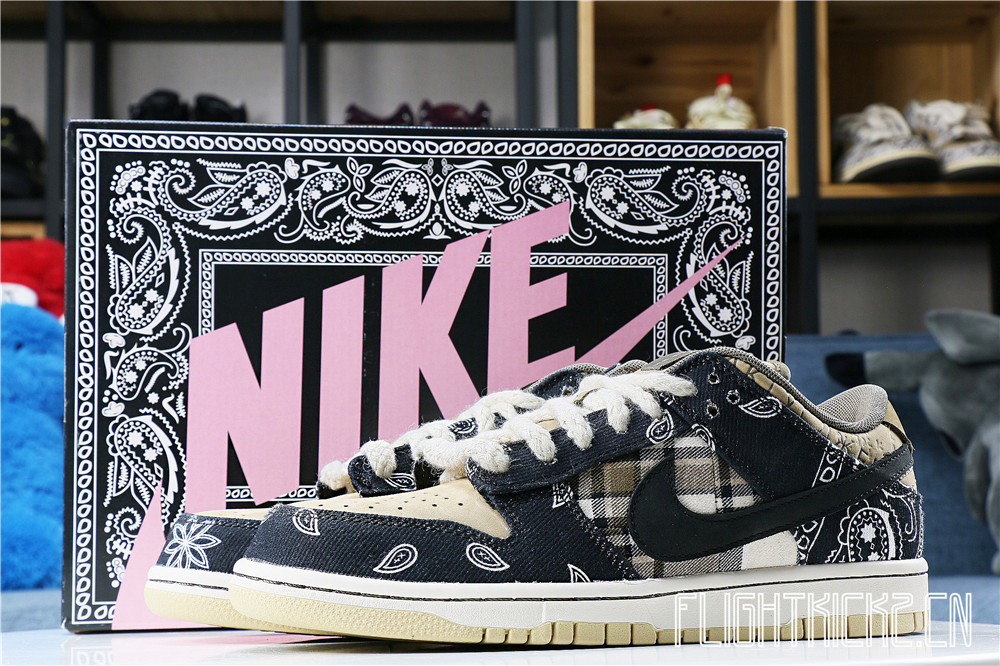 Travis Scott x Nike SB Dunk Low(LN5 A1 Batch)