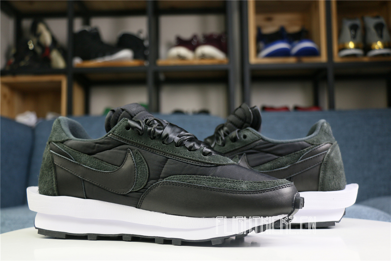 Nike LD Waffle Sacai Black Nylon 2020