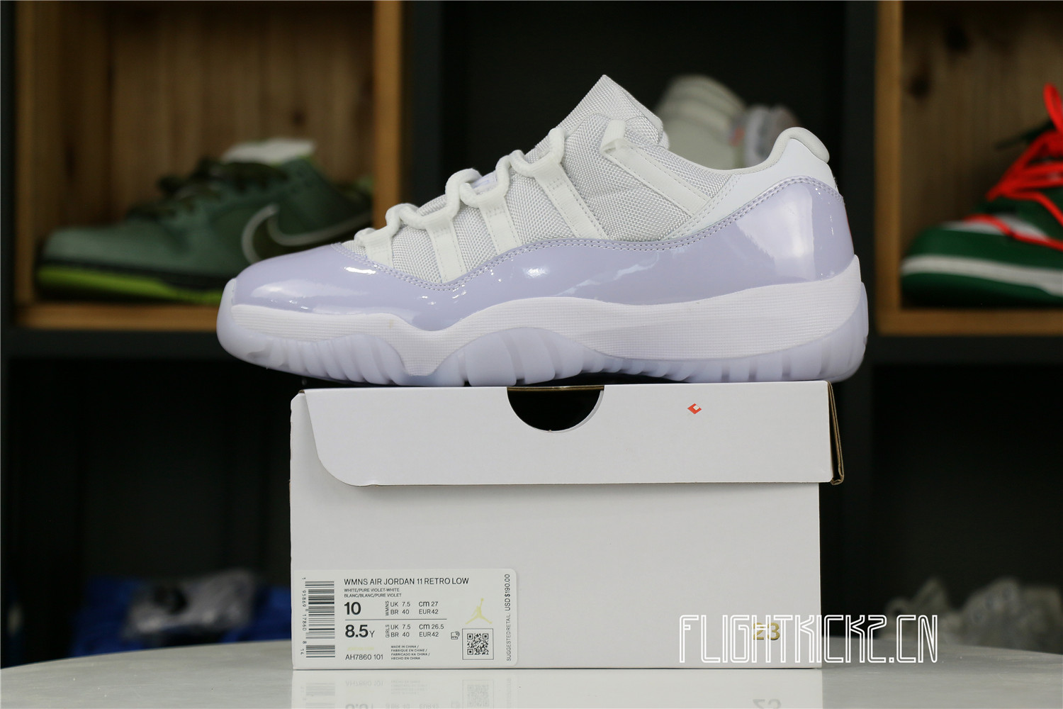 Jordan 11 Retro Low Pure Violet (W)