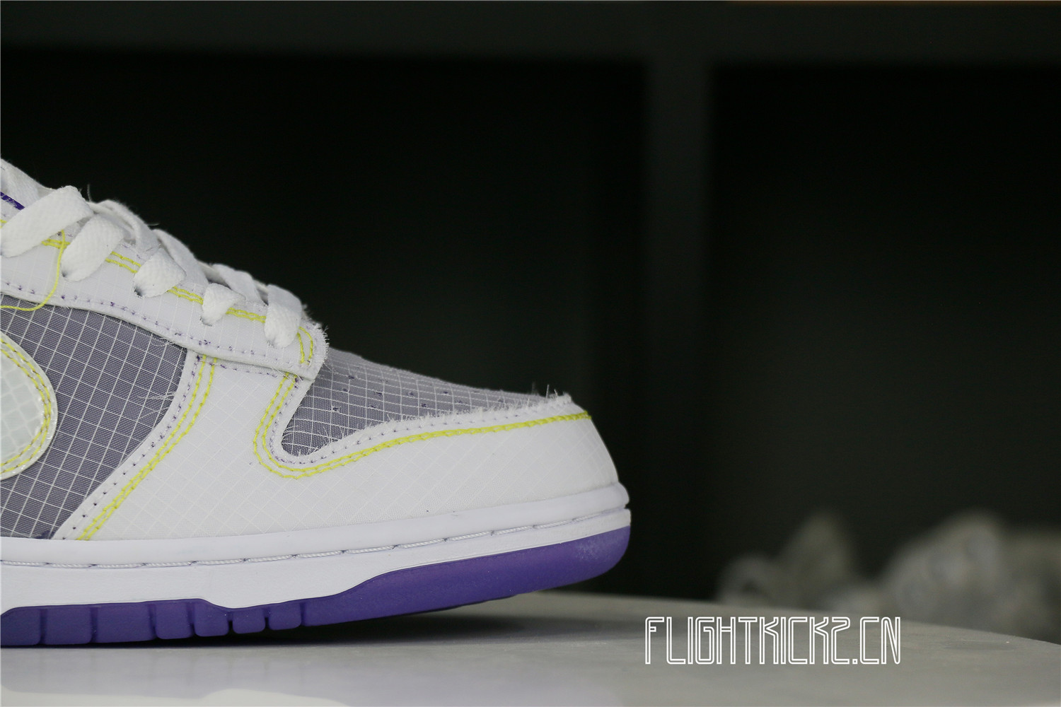 Nike Dunk Low Union Passport Pack Grey Purple