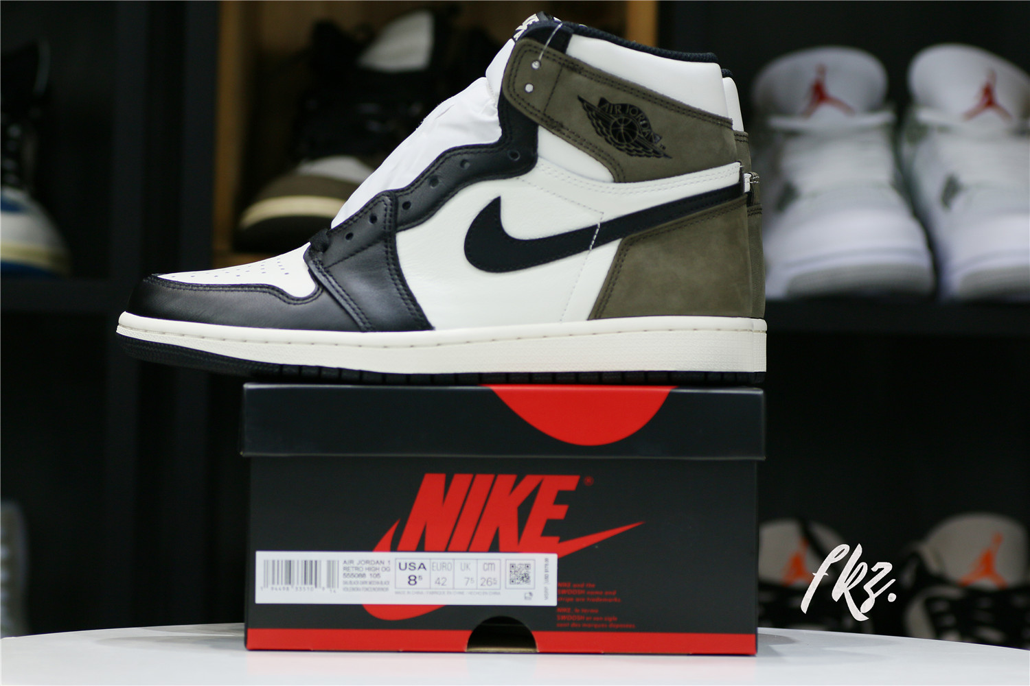 Jordan 1 Retro High Dark Mocha 2020 (LN5 A1 Batch)
