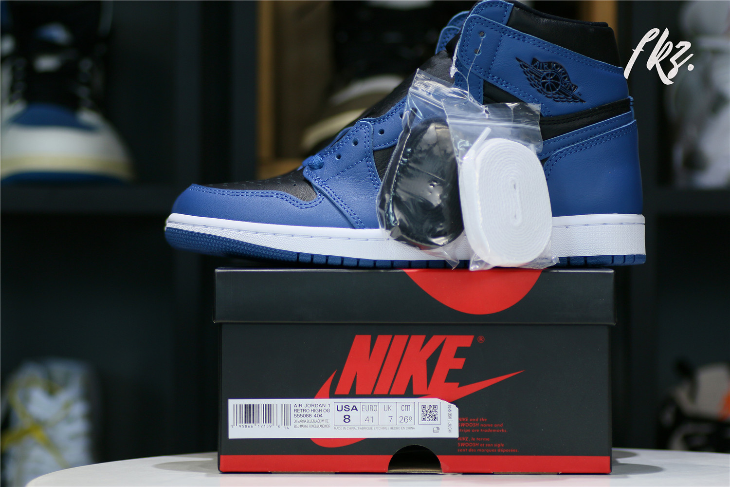 Air Jordan 1 High OG Dark Marina Blue (LN5 A1 Batch)