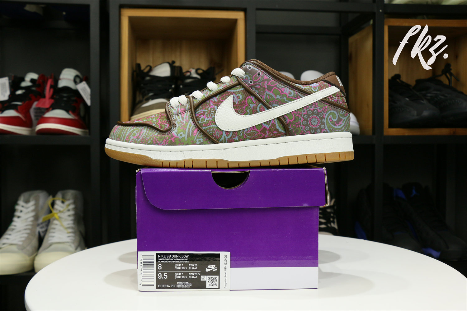 Nike SB Dunk Low Pro Paisley Brown