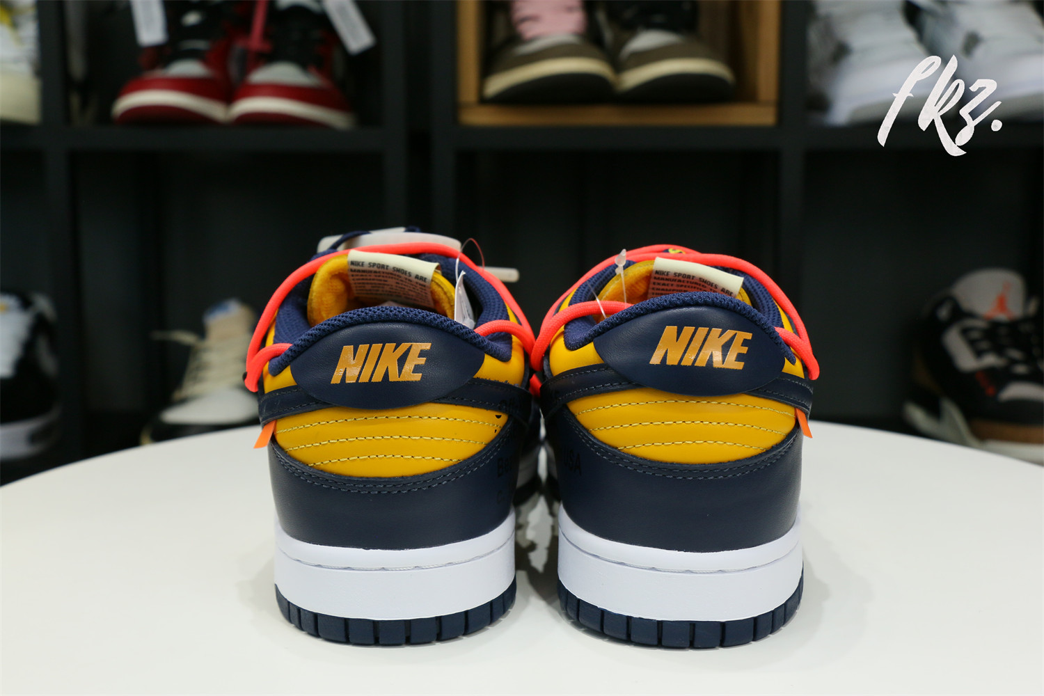 Off-White x Nike Dunk Low “Michigan” 2019(LN5 A1 Batch)