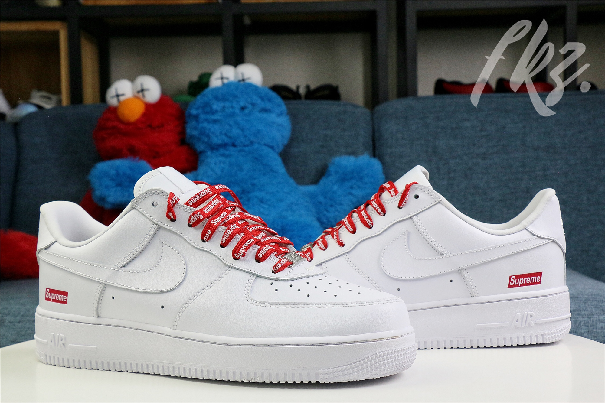 Supre x Air Force 1 White 2020