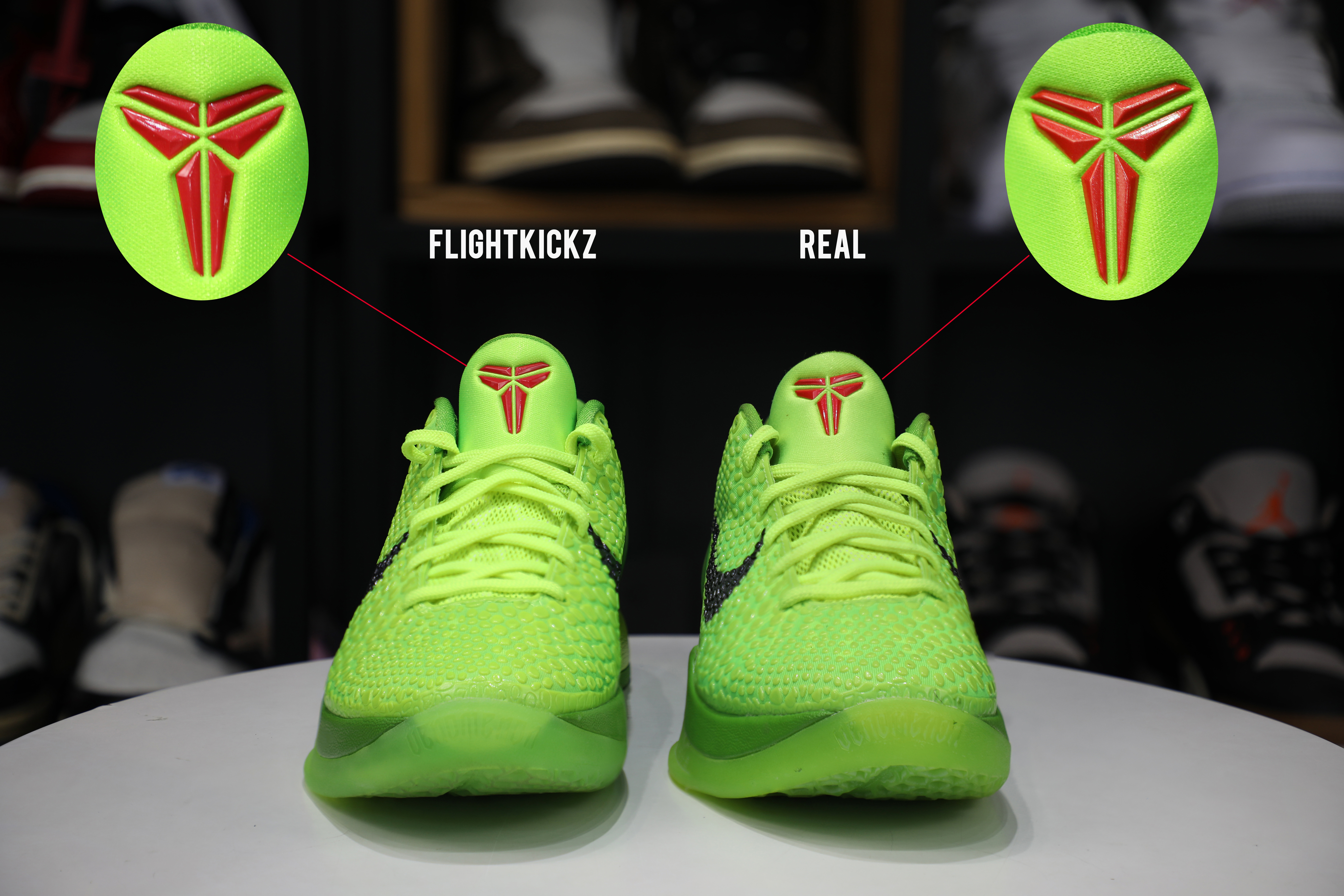 Nike Zoom Kobe 6 Protro “Grinch” 2020 (Up to Size 14）(A1 Batch)