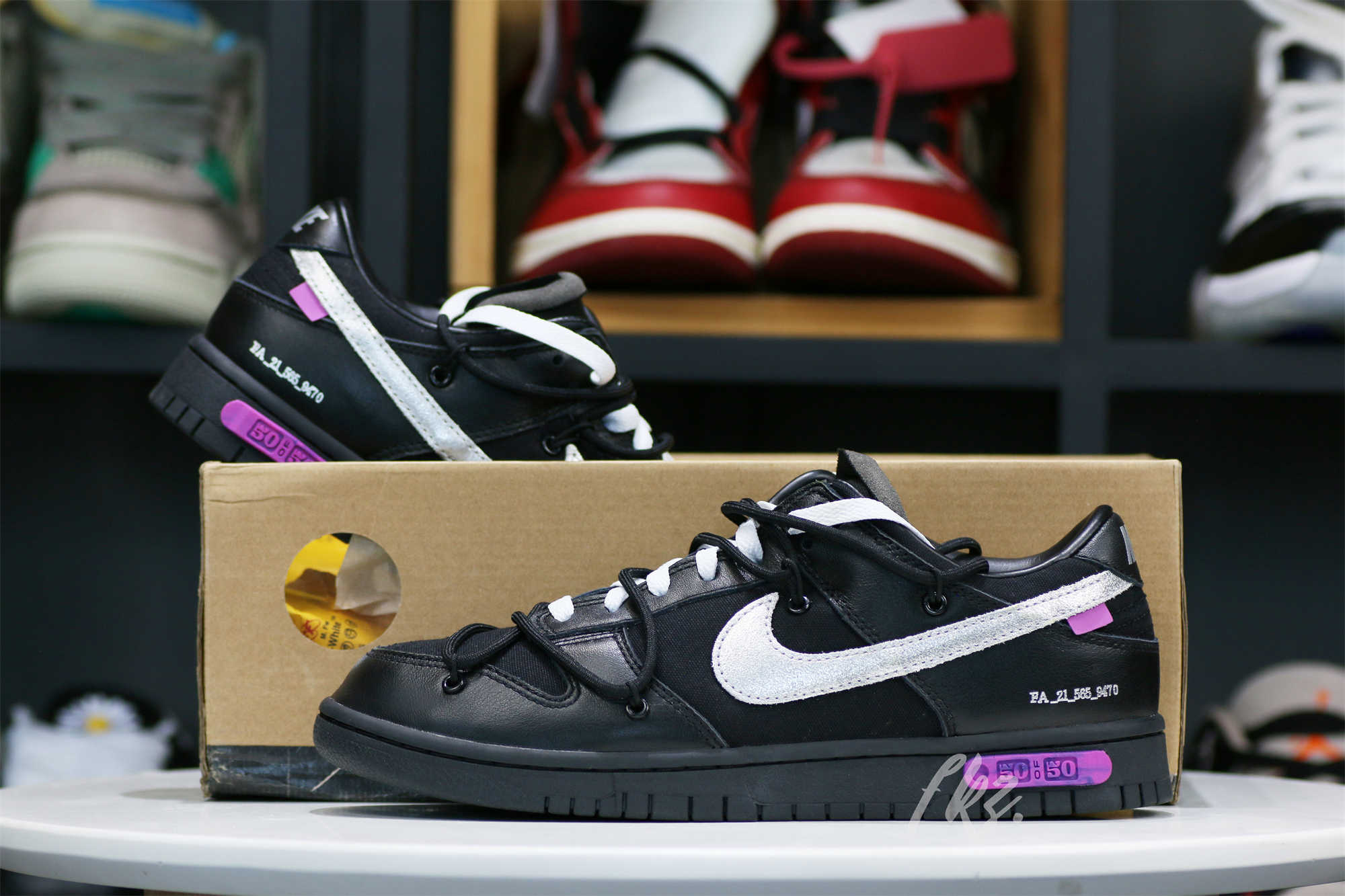 Nike Dunk Low Off-White Lot 50(LN5 A1 Batch)