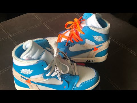 Off white X Air Jordan 1 UNC NRG 2018 (LN5 A1 Batch)