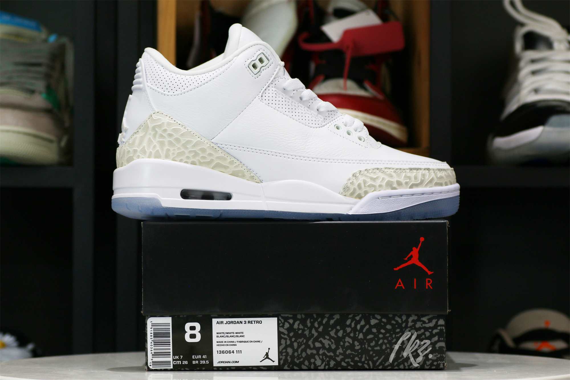 Air Jordan 3 Retro Triple White
