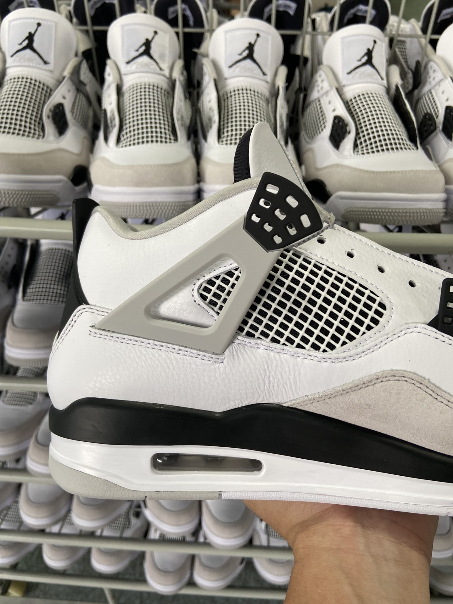 Jordan 4 Retro Military Black(LN5 A1 Batch)