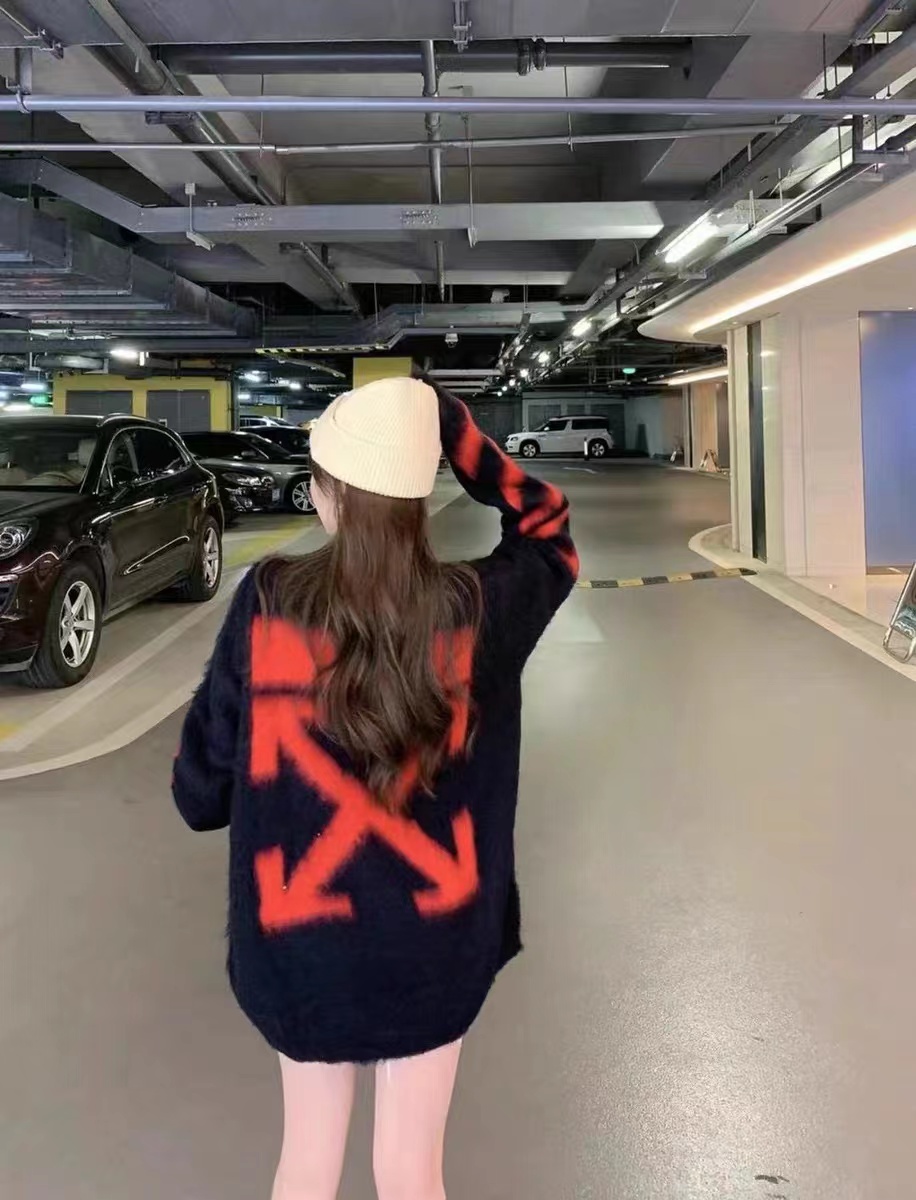 OFF WHITE Mohair Sweater 1