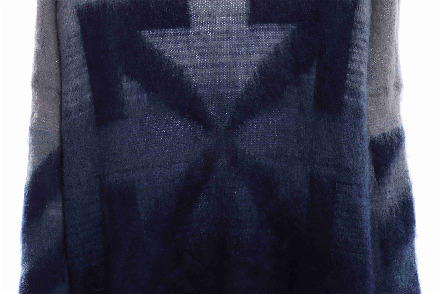 OFF WHITE Mohair Sweater Gradient