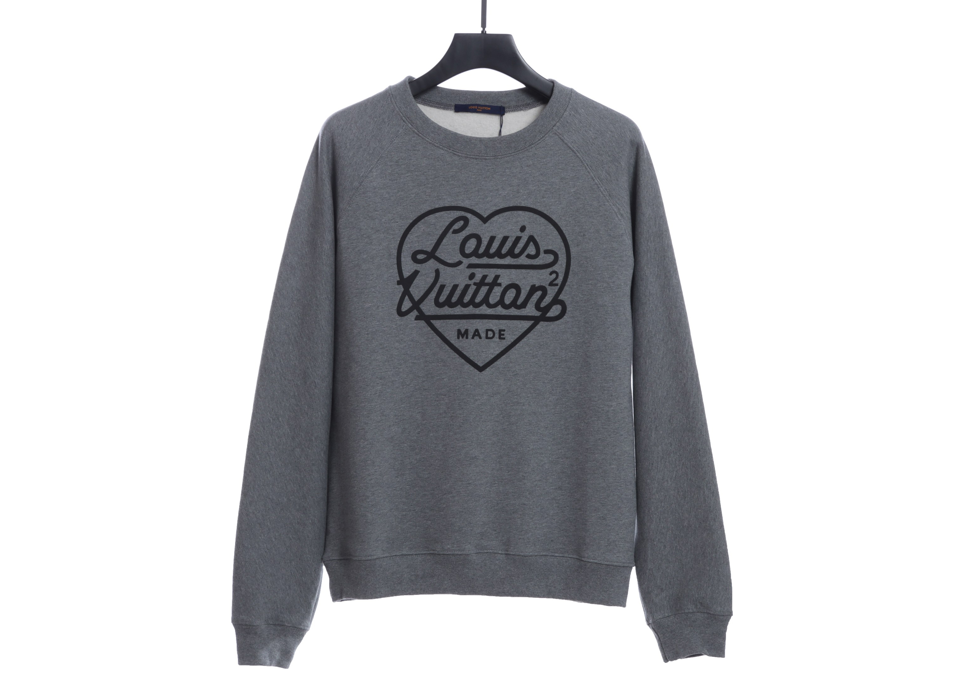 L× Nigo 2022ss co-branded version 2.0 love foam print round neck sweater