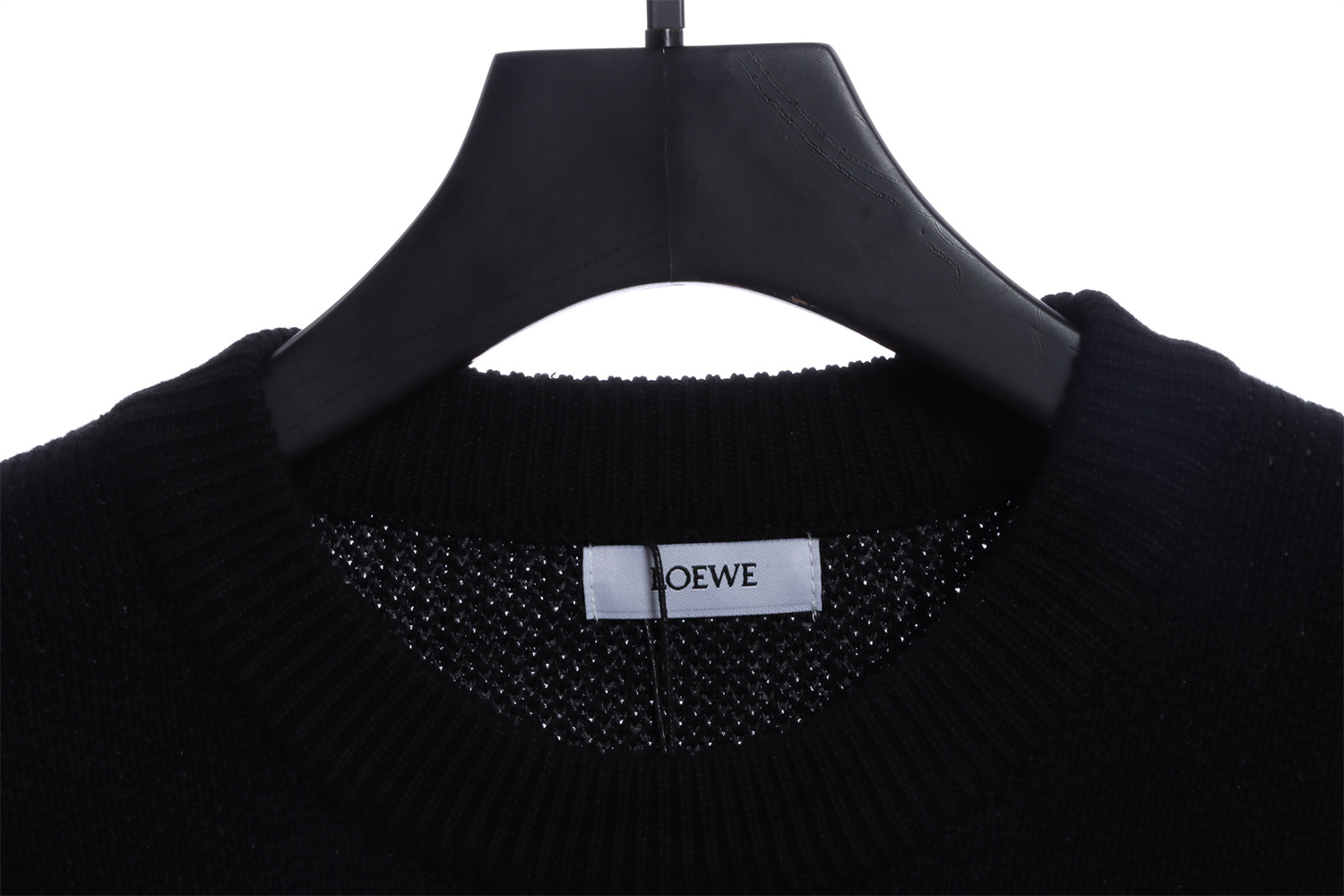 LOEVVE 22SS autumn and winter new round neck jacquard wool sweater