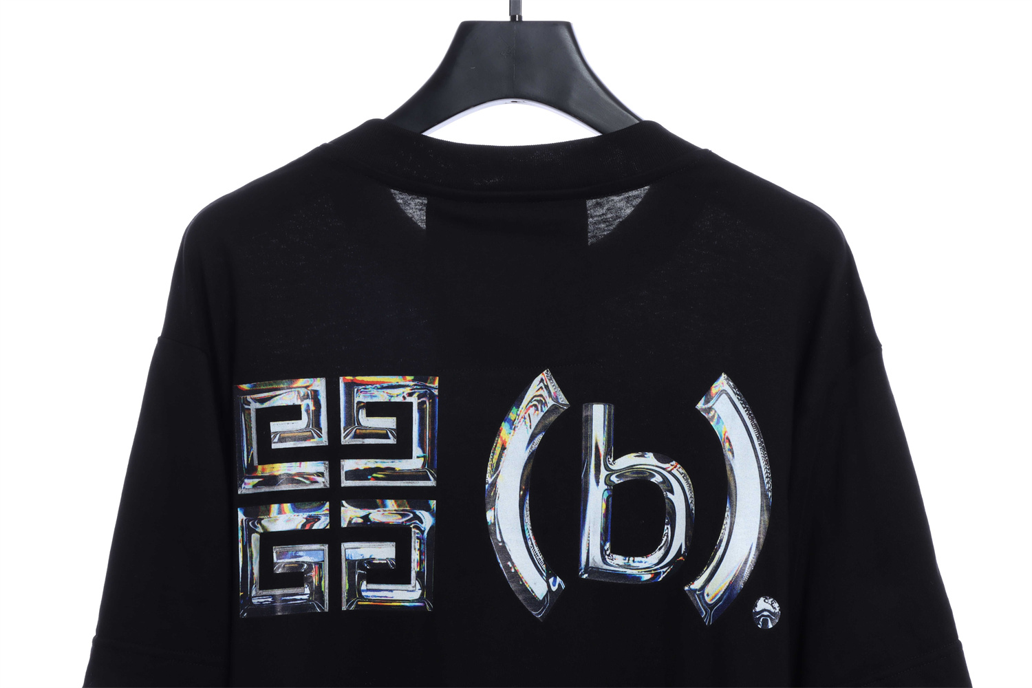 GVC X BSTROY 22FW joint metal printing fake two long-sleeved T-shirts