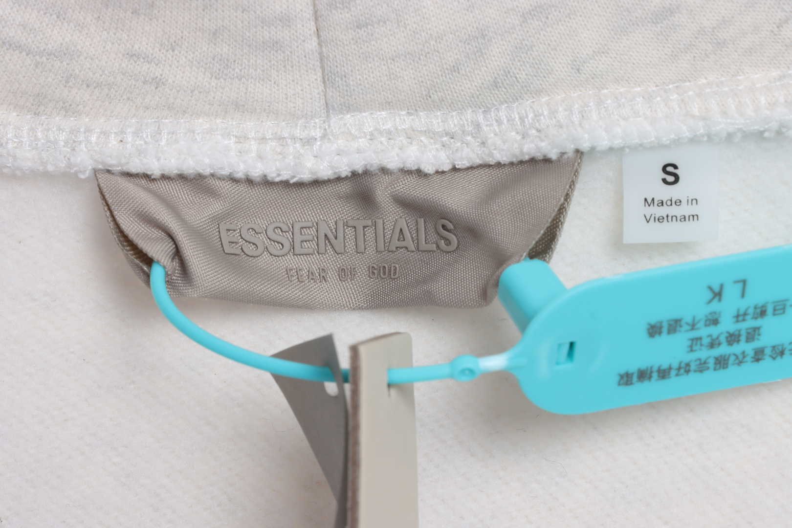 Ess3nt1als F0G 1977 flocking fleece hoodie