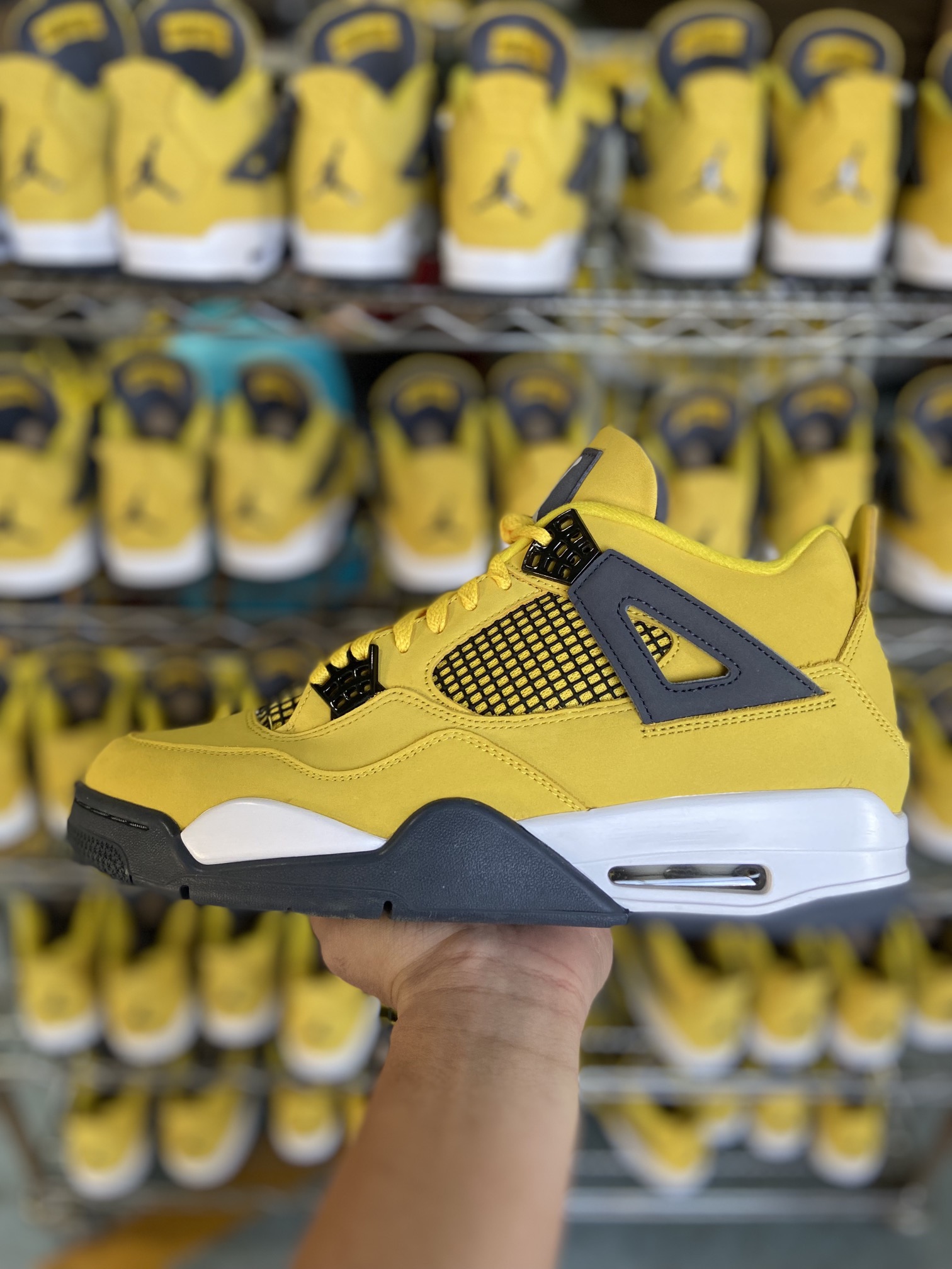 Air Jordan 4 Retro LS Lightning 2021 (LN5 A1 Batch)