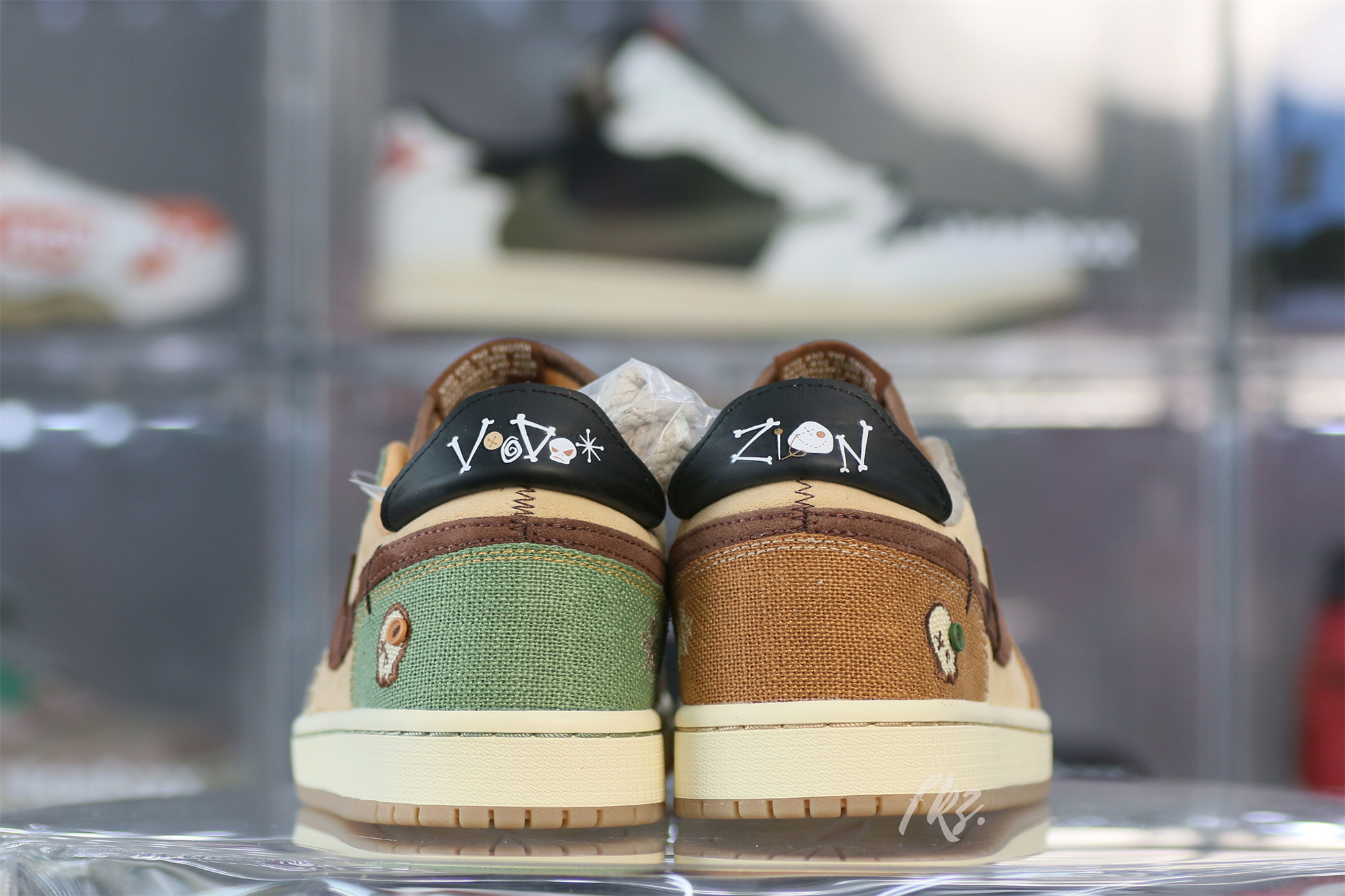 Zion Williamson X Air Jordan 1 Retro Low OG Voodoo