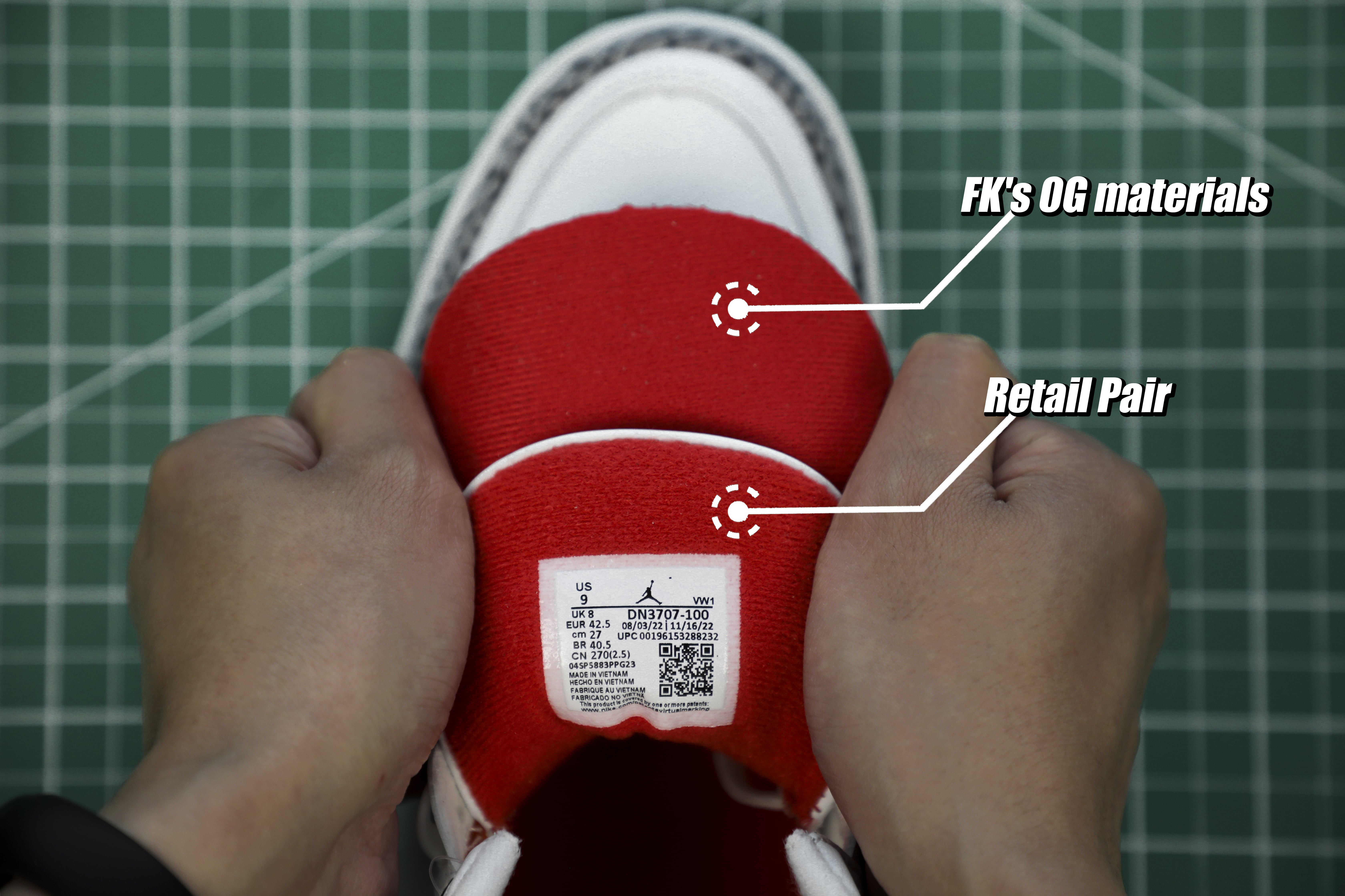 Air Jordan 3 Retro ‘White Cement Reimagined’ 2023 (LN5 A1 Batch)