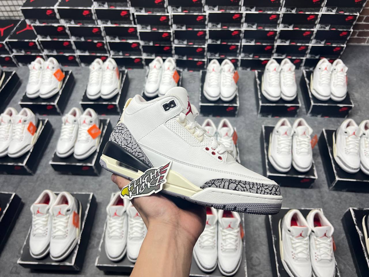 Air Jordan 3 Retro ‘White Cement Reimagined’ 2023 (LN5 A1 Batch)