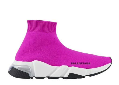 Balenciag* Wmns Speed Clear Sole Trainer ‘Fuchsia’