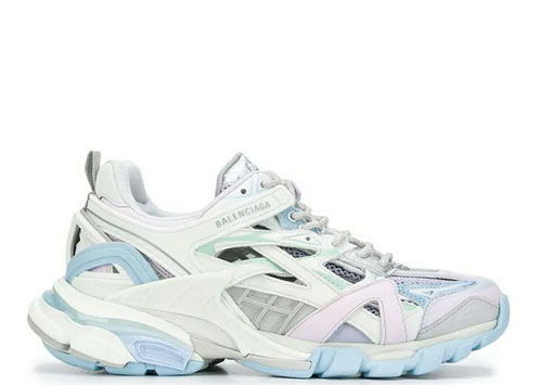 Balenciag* Wmns Track.2 Sneaker ‘White Light Blue’