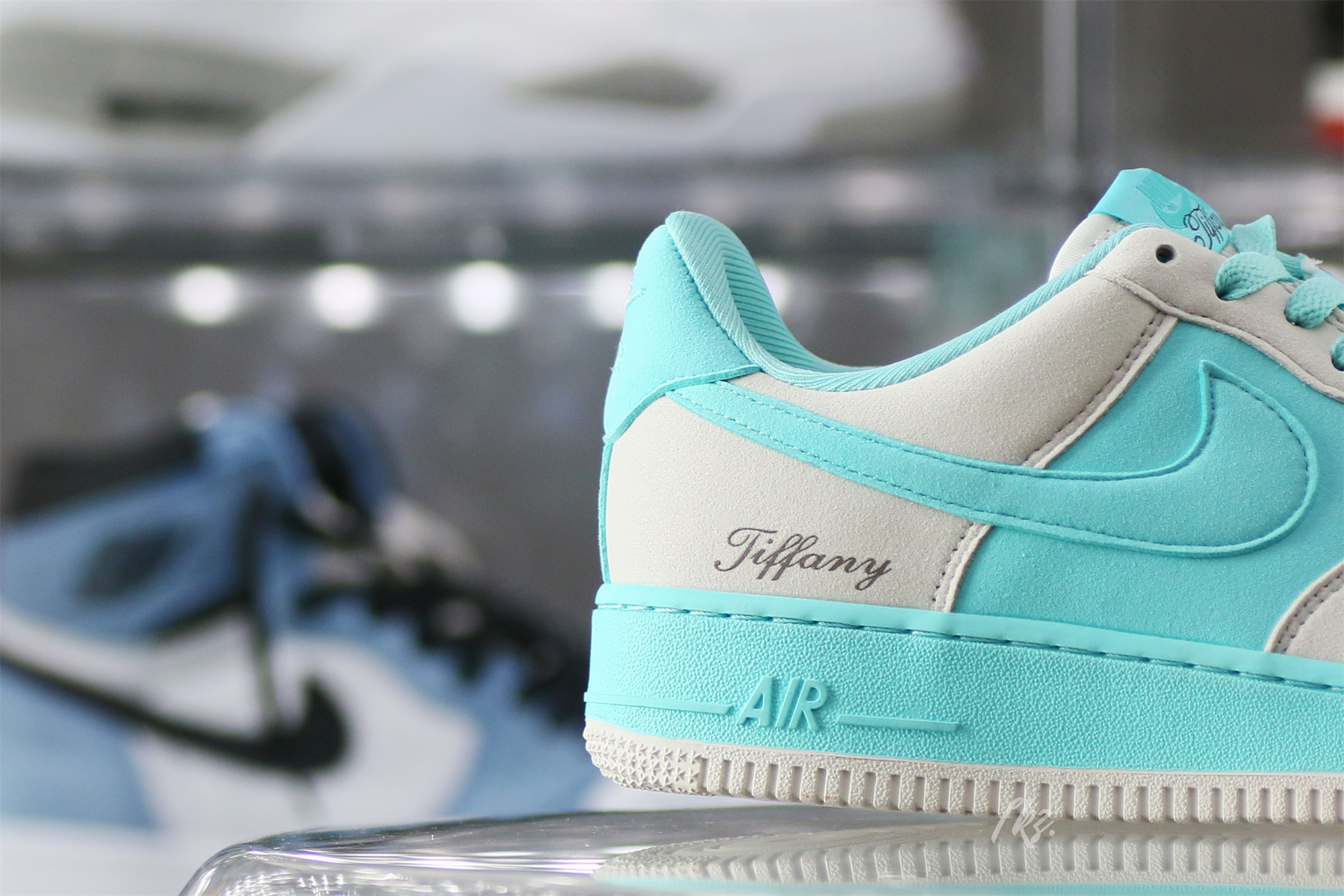 Custom Tiffany x Air Force 1 White Blue