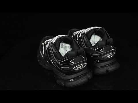 Balenciag* Track Sneaker ‘Black White’