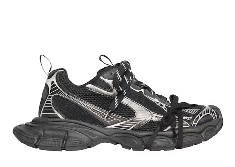 Balenciag* 3XL Sneaker ‘Worn‑Out ‑ Black White’