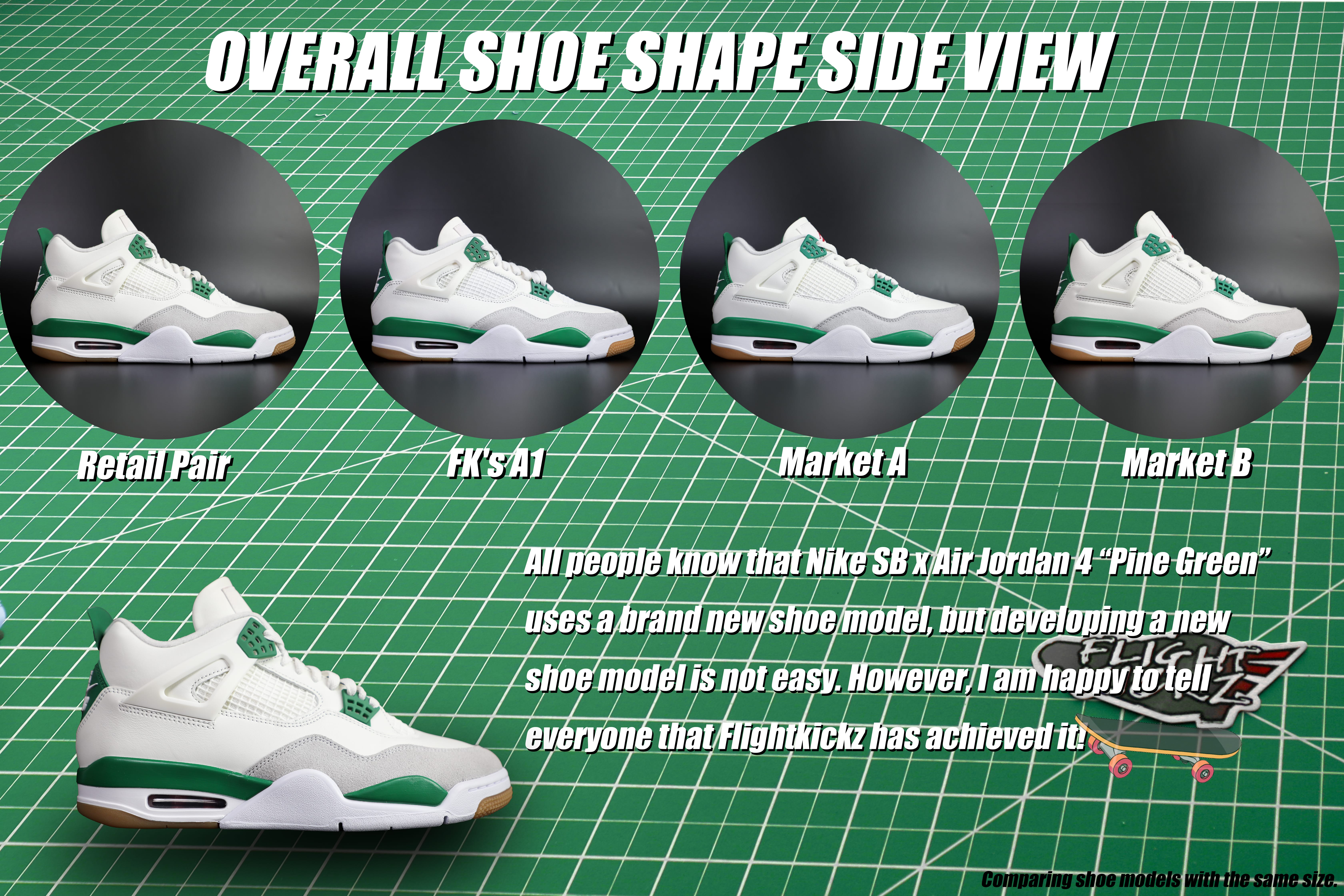 Nike SB x Air Jordan 4 “Pine Green” 2023 (LN5 A1 Batch)