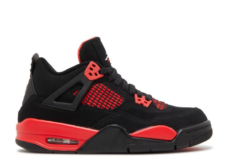 Air Jordan 4 Retro GS Red Thunder (GS)( Ln5 A1 )