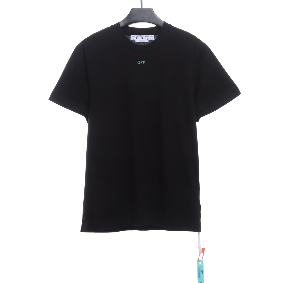 OW green mushroom printing short sleeves